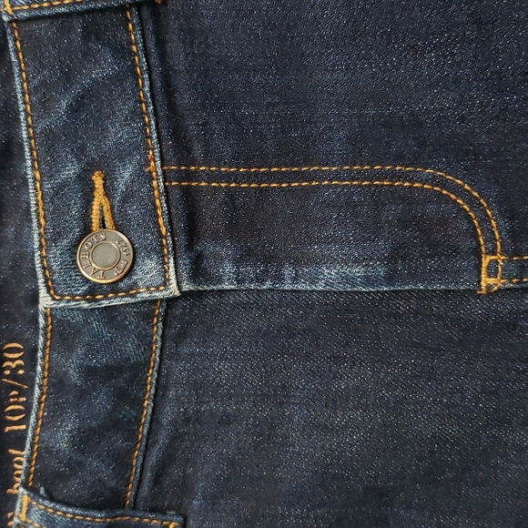 Talbots Heritage Bootcut Darkwash Jean (Petite) - Picture 6 of 10